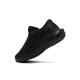 Upalee Women's Zerotie Slip On Hands-Free Walking Shoes, Black