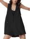 TAQCUX Hooded Zip-Front Athletic Romper with Pockets