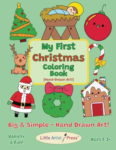 Majosta My First Christmas Coloring Book