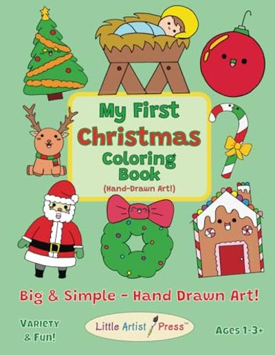 Majosta My First Christmas Coloring Book