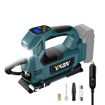 YAWV Cordless Tire Inflator Air Compressor for Makita 18V Battery