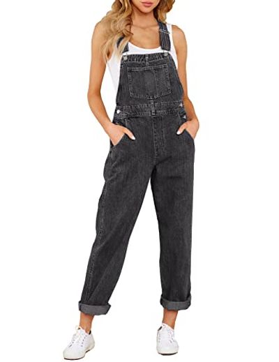 luvamia Adjustable Denim Bib Overalls
