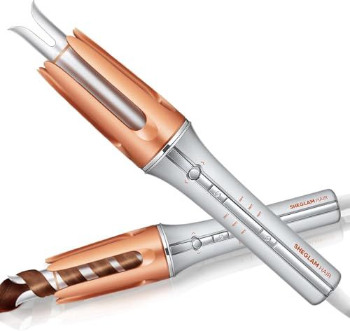 SHEGLAM 1-Inch Automatic Rotating Curling Iron