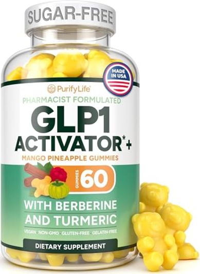 Purify Life GLP-1 Support Gummies, Mango Pineapple