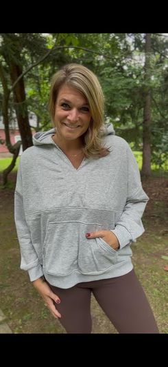 ECOWISH Women's Oversized Pullover Hoodie