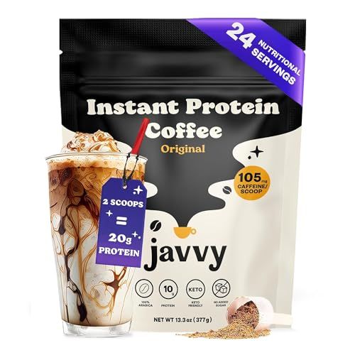 Javvy Protein Iced Coffee, 20 Servings