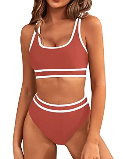 BMJL High Waisted Two-Piece Bikini Set
