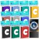 COLQU Matte Card Sleeves, 1000-Count, 10 Colors