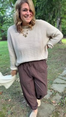 Bsubseach Cotton Harem Pants