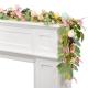 Amazqi 6ft Lighted Easter Garland with Artificial Eggs and Pip Berries