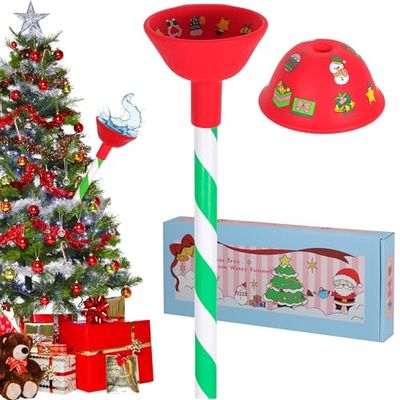 JJI Christmas Tree Watering Funnel, Red