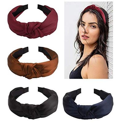 Ondder Knotted Headbands for Women, 4 Pack