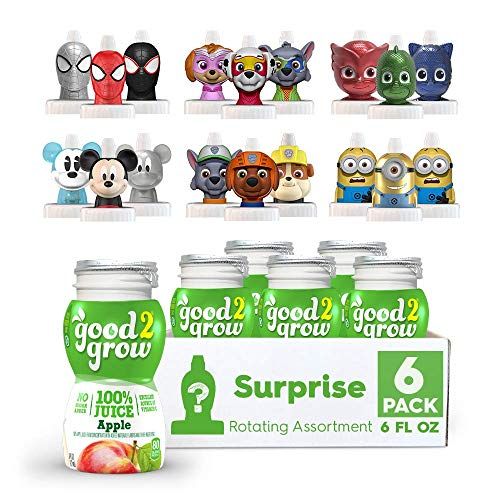 good2grow Surprise Character 100% Apple Juice, 6-Ounce Bottles (6 Pack)
