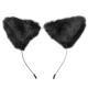 E-TING Long Fur Cat Ears Cosplay Headband