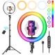 Weilisi 10" Ring Light with Stand and Phone Holder