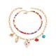 DIOWUS Boho Layered Beaded Necklace