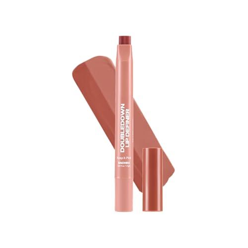 Sacheu DoubleDown Lip Definer, Keep it Pink