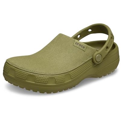 Crocs Classic Crafted Canvas Suede Clogs Unisex