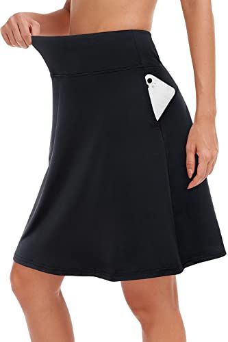 KORALHY High-Waisted Tennis Skort with Pocket