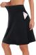 KORALHY High-Waisted Tennis Skort with Pocket
