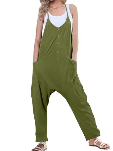 DEEP SELF Sleeveless Wide-Leg Jumpsuit