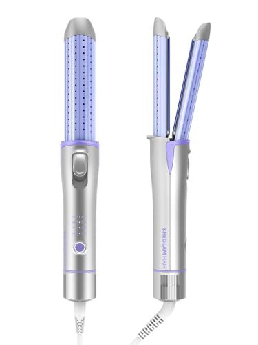 SHEGLAM 2-in-1 Airflow Curling Iron & Straightener
