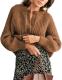 Bianstore Women's Button Down Knit Cardigan Sweater