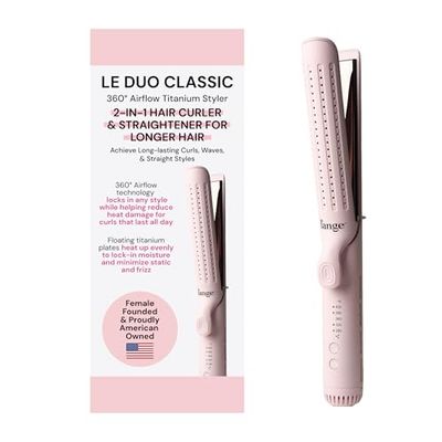 L'ANGE Le Duo Grande 2-in-1 Straightener & Curler