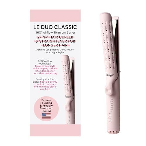 L'ANGE Le Duo Grande 2-in-1 Straightener & Curler