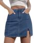 luvamia Denim Skort with Pockets