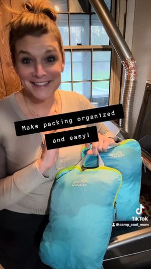 Compact packing perfect for travelers and campers