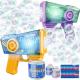 Snowalva Automatic Bubble Gun with LED Light, 2 Pack