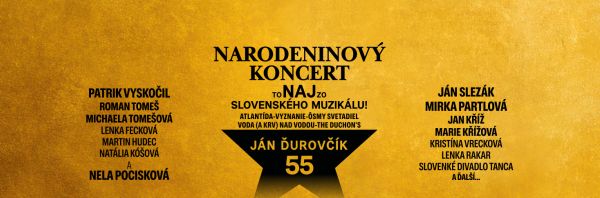 Narodeninový koncert: Ján Ďurovčík 55