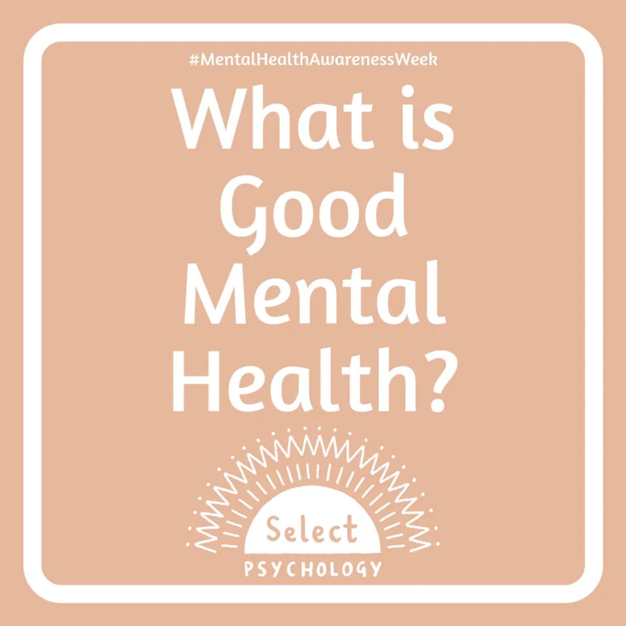 good mental health