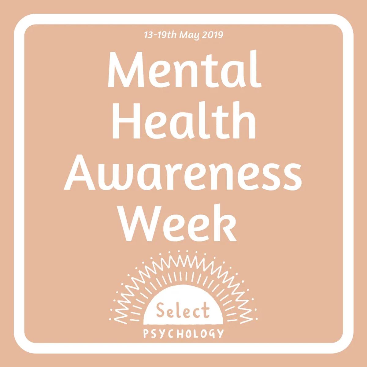 Mental Health Awareness Week