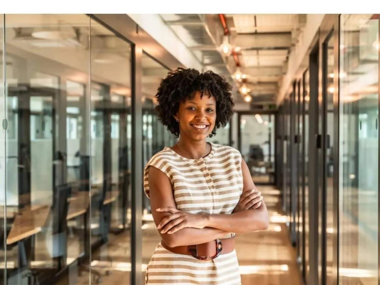 confident person speaking