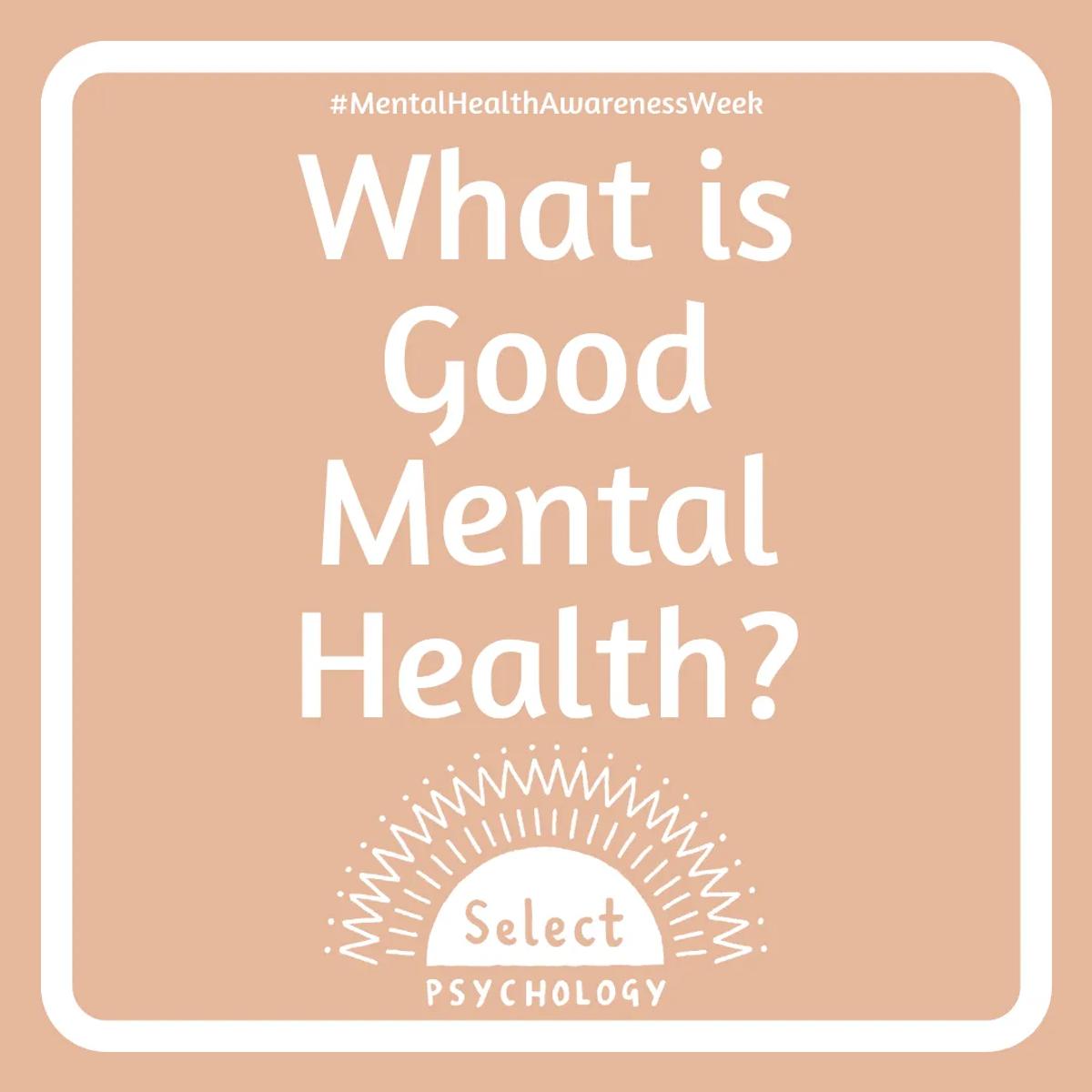 good mental health