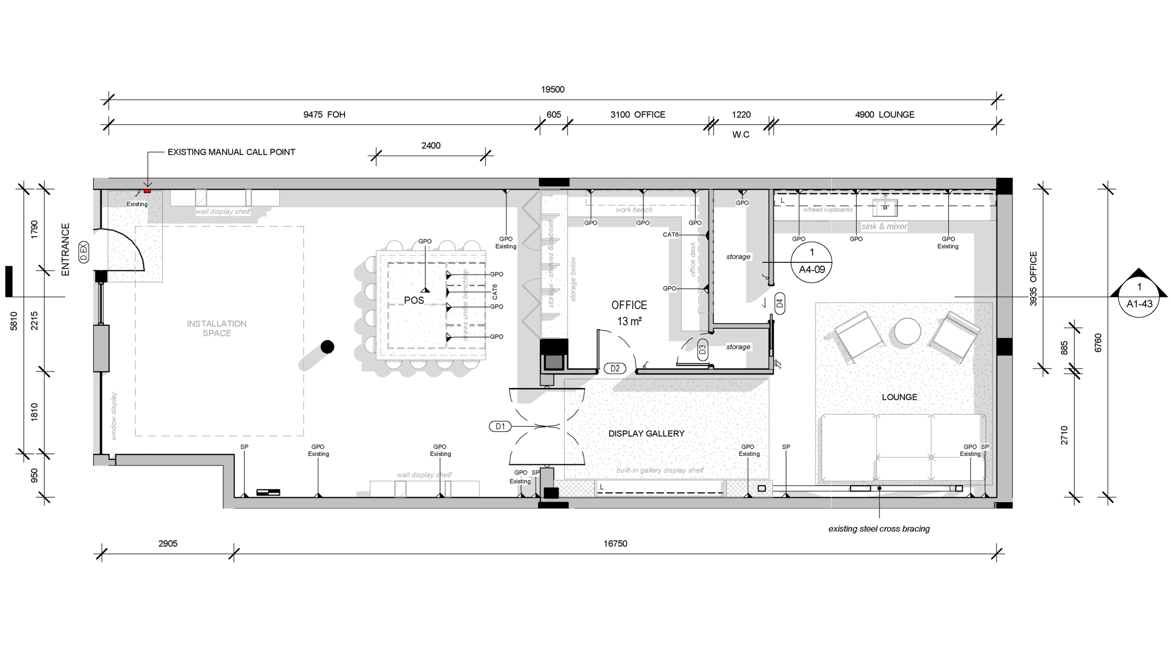 detailed floor plan