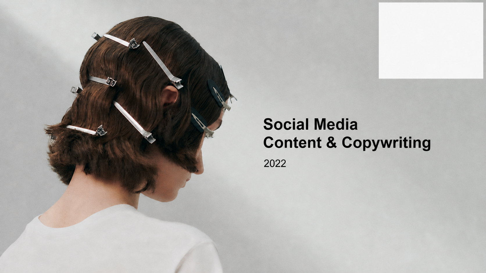 Schwarzkopf Professional Social Media Content and Copywriting title slide