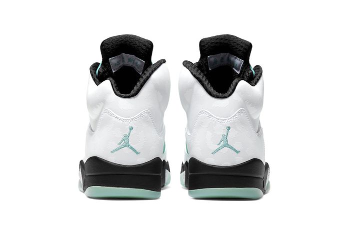 Air Jordan 5 Island Green Cn2932 100 Release Date Heel