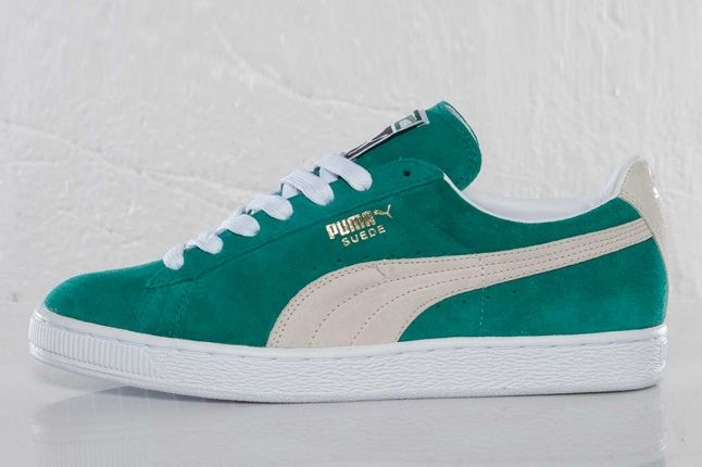 PUMA Suede Classic Eco (Green Lake) - Sneaker Freaker