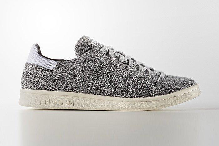 Adidas Stan Smith Primeknit Wool Grey 1