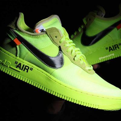 Off White Nike Air Force 1 Low Volt 12