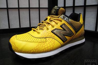 New Balance 574 Year Of The Dragon Quater Yellow 1