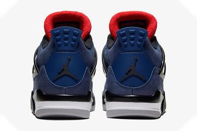 Air Jordan 4 Wntr Winter Loyal Blue Heel