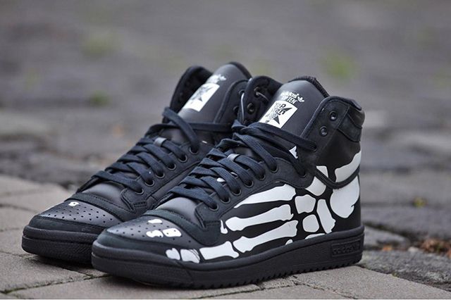 Adidas Top Ten Hi Core Black White6