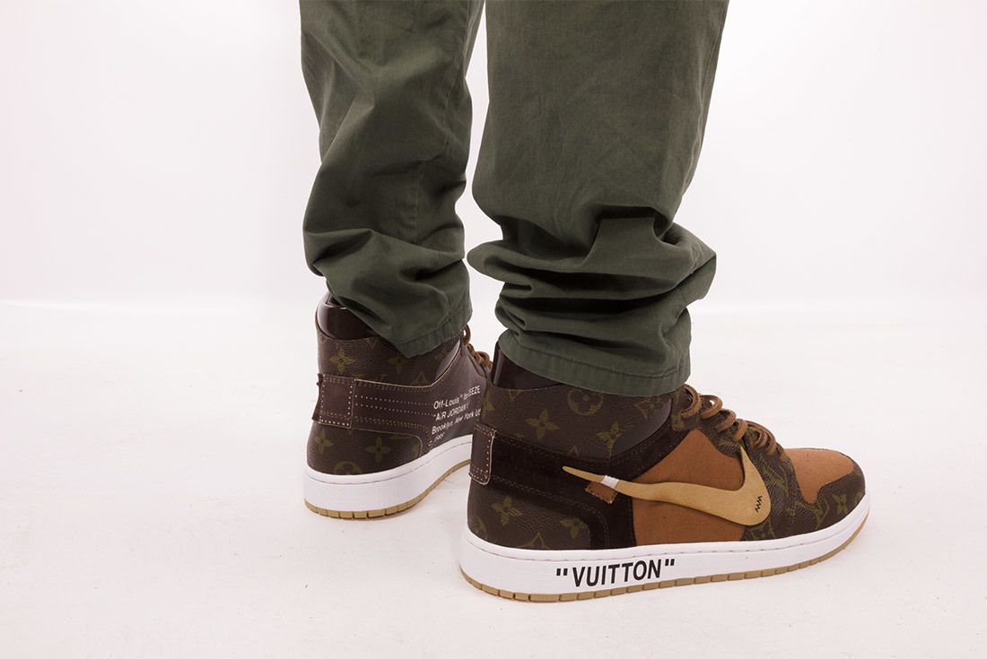 These Louis Vuitton x Off-White x Air Jordan 1 Customs Don&#39;t Come… - Sneaker Freaker