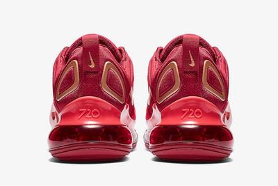 Nike Air Max 720 Team Crimson Heel