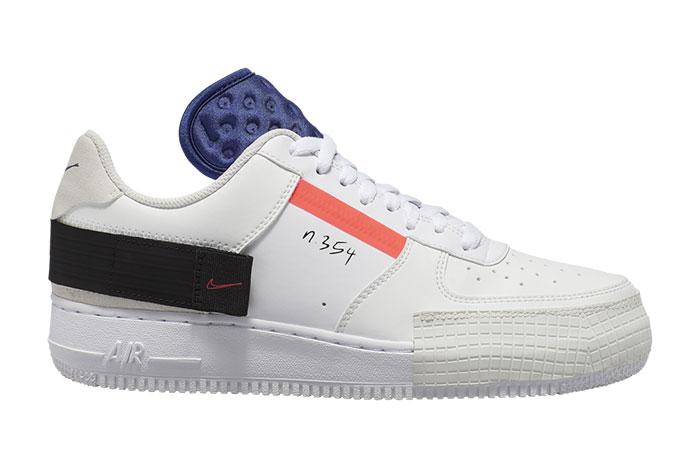 Nike Air Force 1 Af1 Low Type Ci0054 100 Lateral
