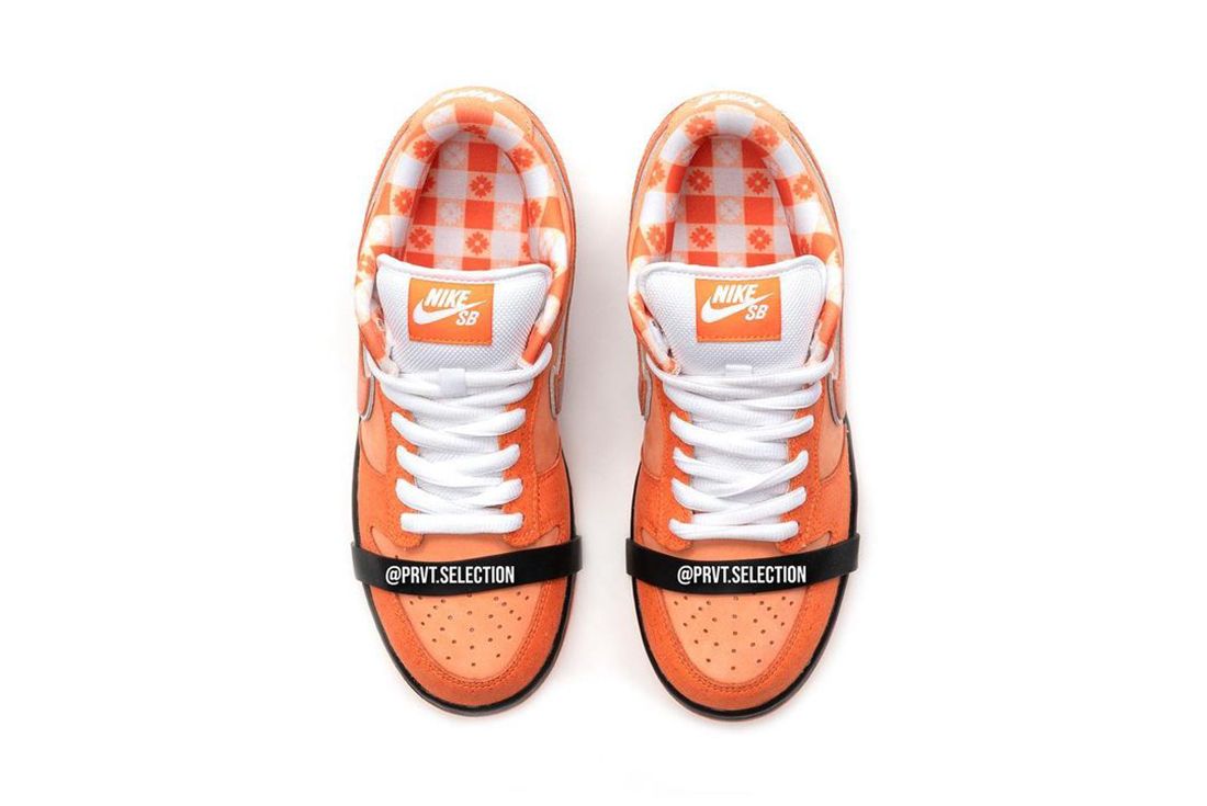 Concepts Nike SB Orange Lobster